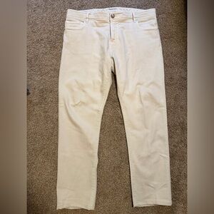 David Alan men’s 38/29 Cream Pants